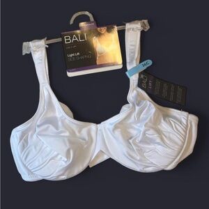 Bali Women's Light Lift Side Shaping Bra - White